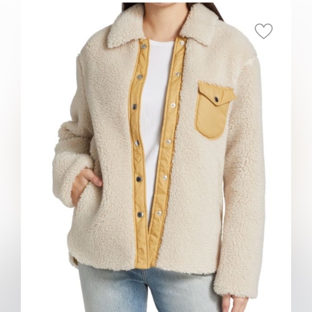 Brand New Rag and Bone Elliot Sherpa Jacket